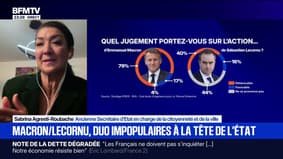 Macron et Lecornu impopulaires: pour Sabrina Agresti-Roubache, ancienne secrétaire d'État, "il ne faut pas que ça soit l'alpha et l'oméga de toutes nos discussions"