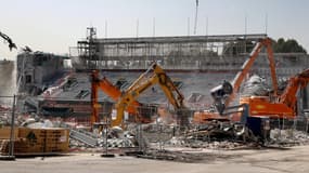 Roland-Garros : le Central en travaux