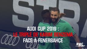 Audi Cup :  Et de trois pour Karim Benzema !
