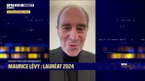 "Tu es une source d'inspiration pour tout le monde": le message de Xavier Niel, fondateur de Free, à Maurice Lévy, président d'honneur de Publicis, pour son Grand Prix des Managers 2024 aux BFM Awards 