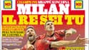 "Milan, tu es le roi", la une de la Gazzetta dello Sport du 8 novembre 2023