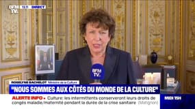 Culture en crise: Roselyne Bachelot confirme que les intermittents verront leurs droits prolongés