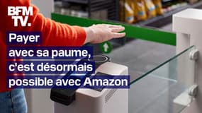 Payer avec sa paume de main, c'est désormais possible avec Amazon 