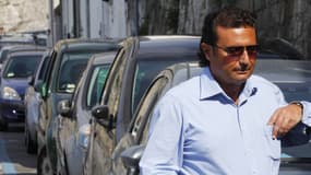 Francesco Schettino à Meta di Sorrento, le 14 octobre