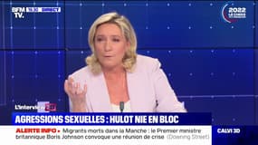 Marine Le Pen: "Il faut remettre la justice au centre de la problématique des violences sexuelles"