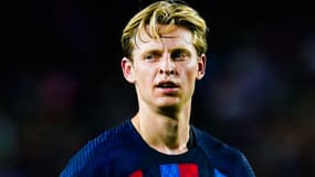 Frenkie de Jong avec le Barça le 7 août 2022