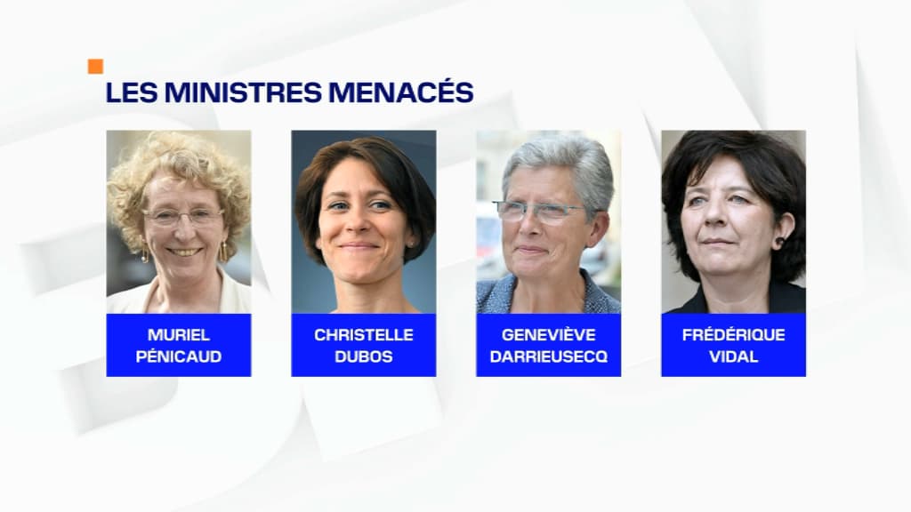 Les ministres menacés lors du remaniement prévu début juillet 2020. Les ministres menacés lors du remaniement prévu début juillet 2020.