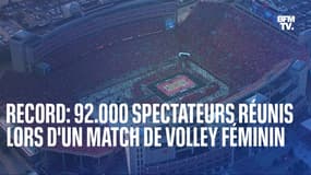 Le record du monde de spectateurs à un évènement sportif féminin a été battu aux États-Unis 