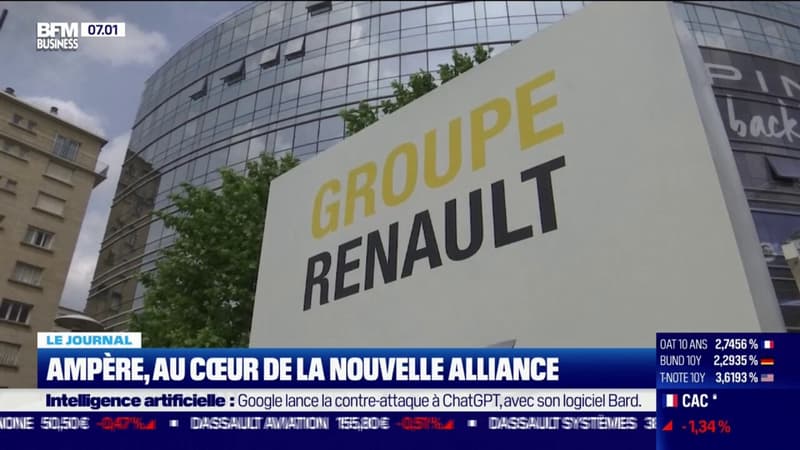 Ampère, au coeur de la nouvelle alliance Renault-Nissan