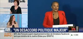 "Christiane Taubira va rester dans la mémoire des gardes des Sceaux de la Vème République", Karine Berger