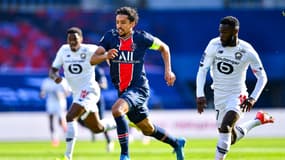 Marquinhos face à Jonathan Bamba