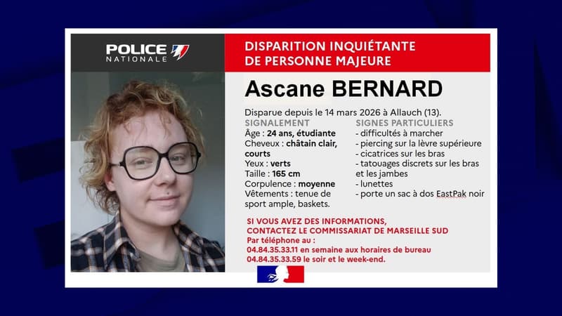 Disparition inquiétante d'une étudiante de 24 ans dans les Bouches-du-Rhône, un appel à témoins lancé