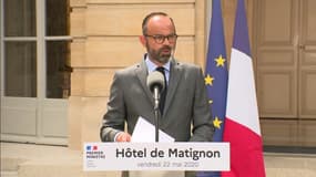 Edouard Philippe le 22 mai 2020