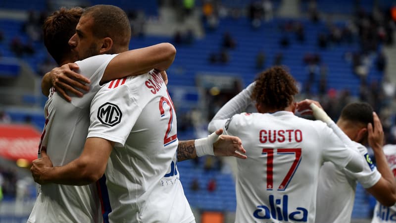 Islam Slimani buteur lors d'OL-Brest