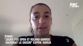 Tennis: "Jouer l'US Open et Roland-Garros sauverait la saison" avoue Garcia