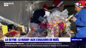 La Seyne-sur-Mer: le rugby aux couleurs de Noël