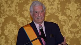 L'écrivain péruvien Mario Vargas Llosa en septembre 2021.