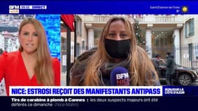 Nice: Christian Estrosi reçoit des manifestants anti-pass sanitaire