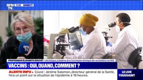Covid-19: le Pr Élisabeth Bouvet "n'est pas très favorable" à l'instauration d'une obligation vaccinale