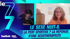 Twitch RMC Sport : Le sexe nuit-il à la performance sportive ? La réponse d'une sexothérapeute