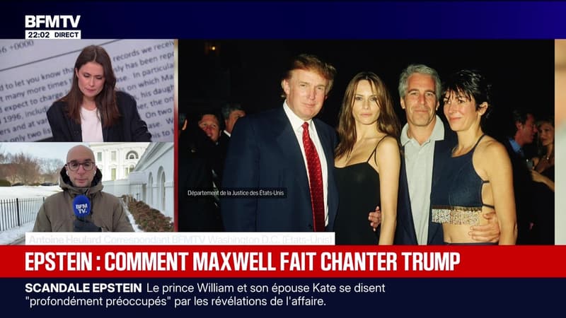 Affaire Epstein : le chantage de Maxwell - 09/02