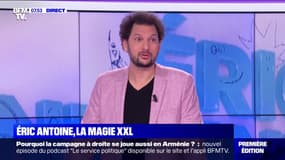 "J'ai une attention à la pensée de l'humoriste et je cherche aussi l'effet magique le plus spectaculaire": humoriste et magicien, Éric Antoine présente sa magie XX