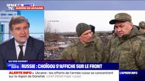 Le ministre de la Défense russe, Sergueï Choïgou, sur le front en Ukraine, selon les autorités russes