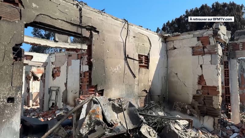"On a perdu une partie de notre vie": après les incendies, des habitants retrouvent leur maison réduite en cendres dans les Landes