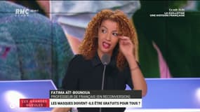 Fatima Aït Bounoua : "La gratuité des masques pour tous, c'est un piège ! On finira toujours par payer mais autrement !"