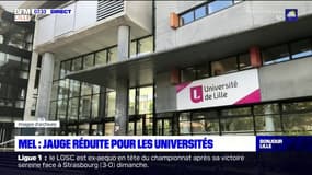 Covid-19: une jauge d'accueil réduite à 50% à l'université dans la métropole lilloise