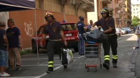 Les sinistrés de la zone rouge à Gênes peinent à trouver des solutions pour se loger