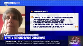 Qu'est-ce que le gouvernement attend pour lancer une production massive de chloroquine ? BFMTV répond à vos questions