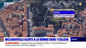 Nice: nouvelle alerte à la bombe au collège Ségurane