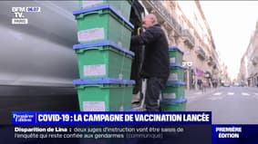 Covid-19: la campagne de vaccination lancée
