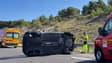 Un accident sur une autoroute près de Foncouverte, le 24 septembre 2024 dans l'Aude