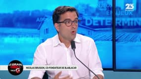 Le Grand Oral de Nicolas Brusson, cofondateur de BlaBlaCar - 11/08