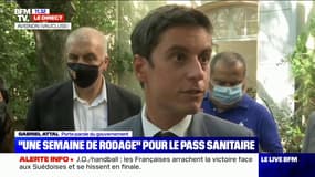 Gabriel Attal appelle chaque vacciné à être "un ambassadeur" de la vaccination