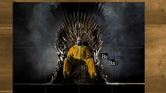 "Breaking Bad" et "Le Trône de fer" en un seul poster.