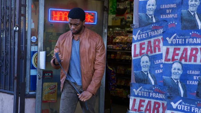 Chadwick Boseman dans "Message From The King", en salles le 10 mai