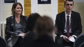 Édouard Durand et Nathalie Mathieu, les deux coprésidents de la Ciivise, le 18 février 2022 