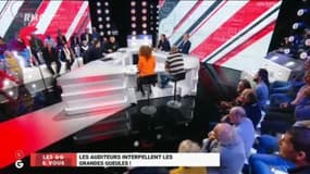 "Retournez au travail, vous vous plaignez qu’il n’y en a pas!", tonne Medhi, agent de sécurité, sur le plateau des Grandes Gueules de RMC