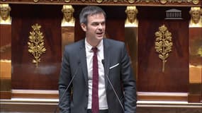 Olivier Véran à l'Assemblée nationale ce lundi 17 février.