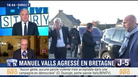 Manuel Valls agressé en Bretagne: "Le jeune homme serait un militant d'extrême droite bretonne", Hugues Fourage
