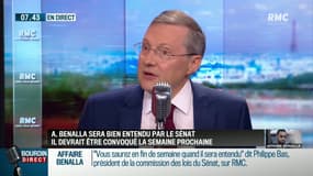 "Alexandre Benalla s'est rangé à la raison" selon Philippe Bas sur RMC