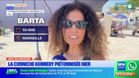 Marseille: la corniche Kennedy sans voiture ce jeudi pour les JO