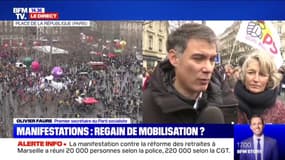 Olivier Faure veut "faire céder le gouvernement": selon lui, la réforme des retraites est "dangereuse"