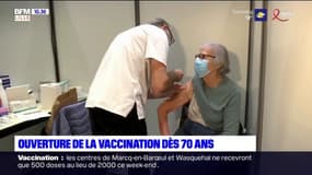 A Arras, dans le Pas-de-Calais, les plus de 70 ans "soulagés" de pouvoir enfin se faire vacciner