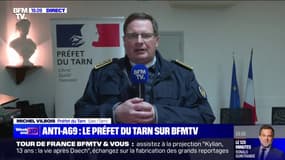 Manifestation anti A69: "La situation est calme et sous contrôle", affirme Michel Vilbois, préfet du Tarn