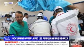 "On ne peut pas se permettre de se reposer": au cœur de Gaza bombardée avec un ambulancier 