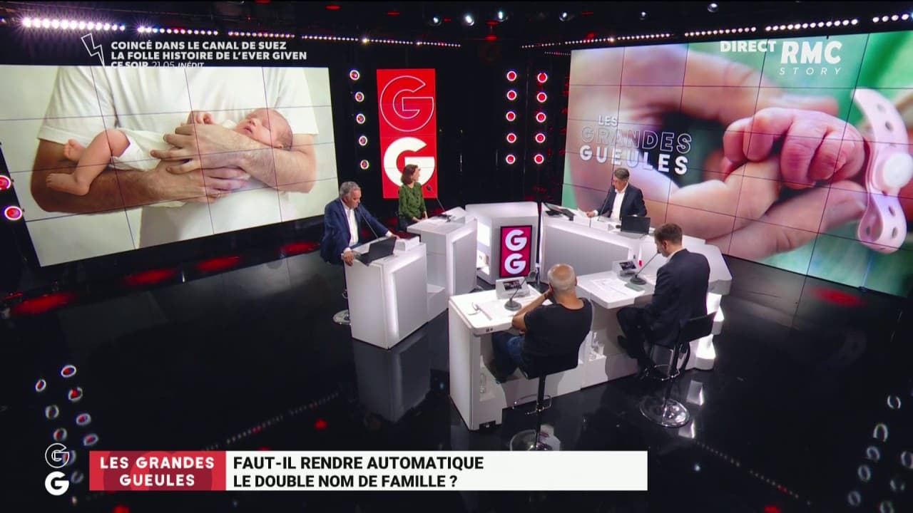 Fautil rendre automatique le double nom de famille? Le débat des "Grandes Gueules"